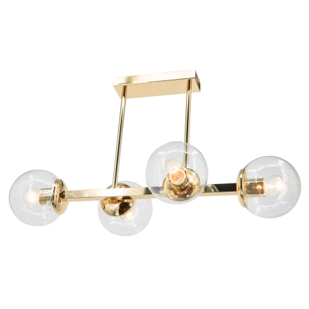 Plafon metalowy złoty 4-punktowy 60cm 3030/4 z serii SINTRA - Lampy Elem
